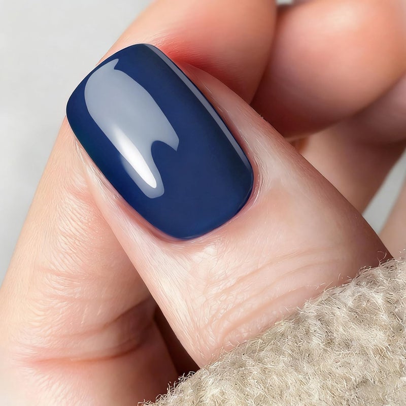 Vishine Gelpolish Lacquer Shiny Color Soak Off UV LED Gel Nail Polish Professional Manicure Royal Blue(1520) - Image 2